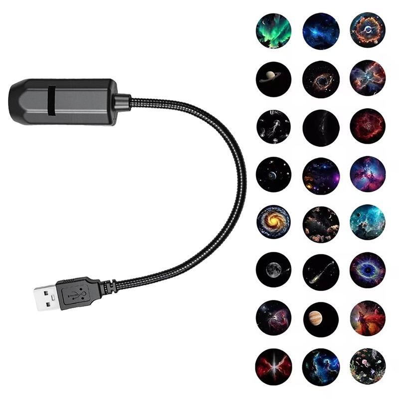 Home Cinema Led Projector - (BF06) Projetor de Estrelas Galácticas Rotativo
