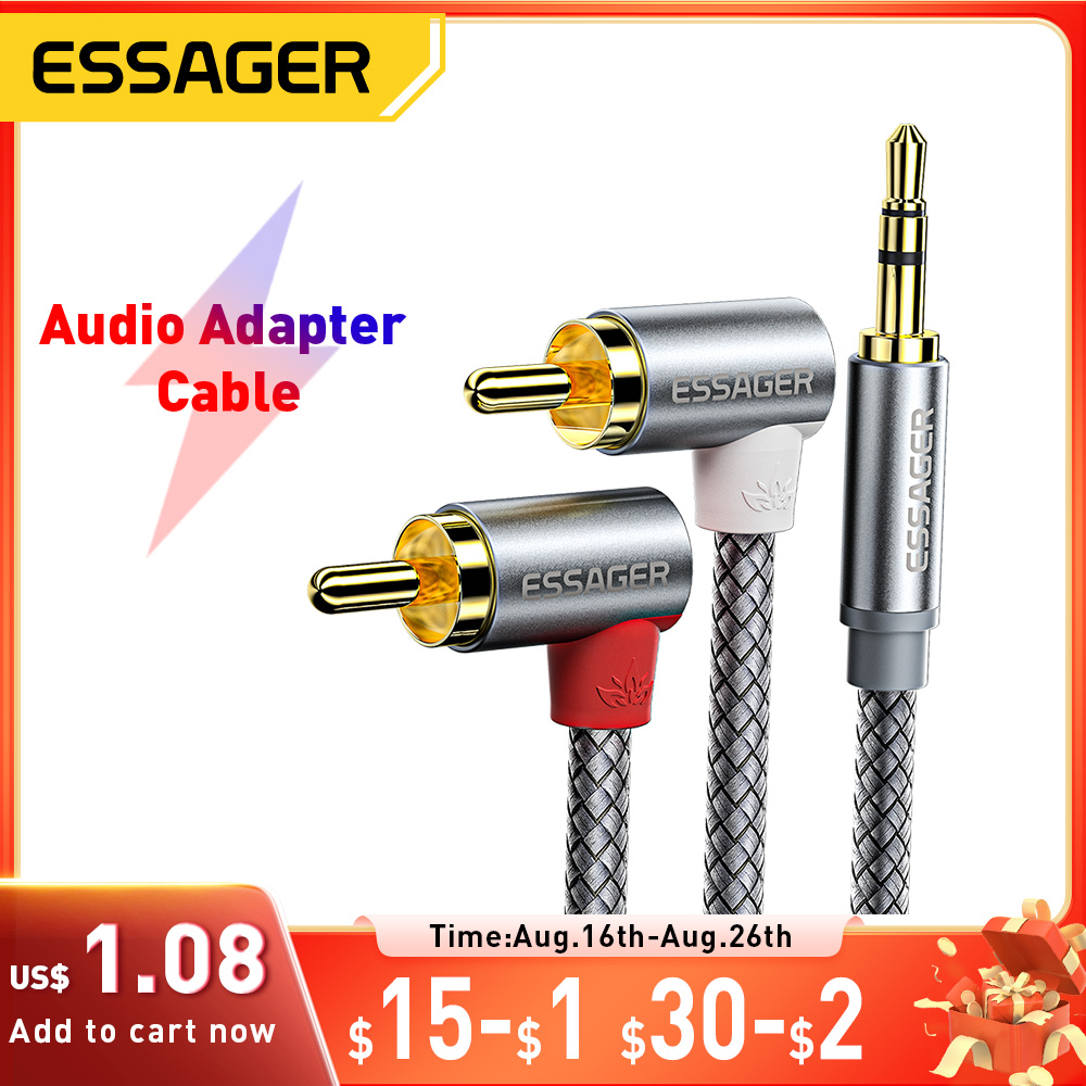 Home Cinema Hall - Essager 90 ° Ângulo rca cabo