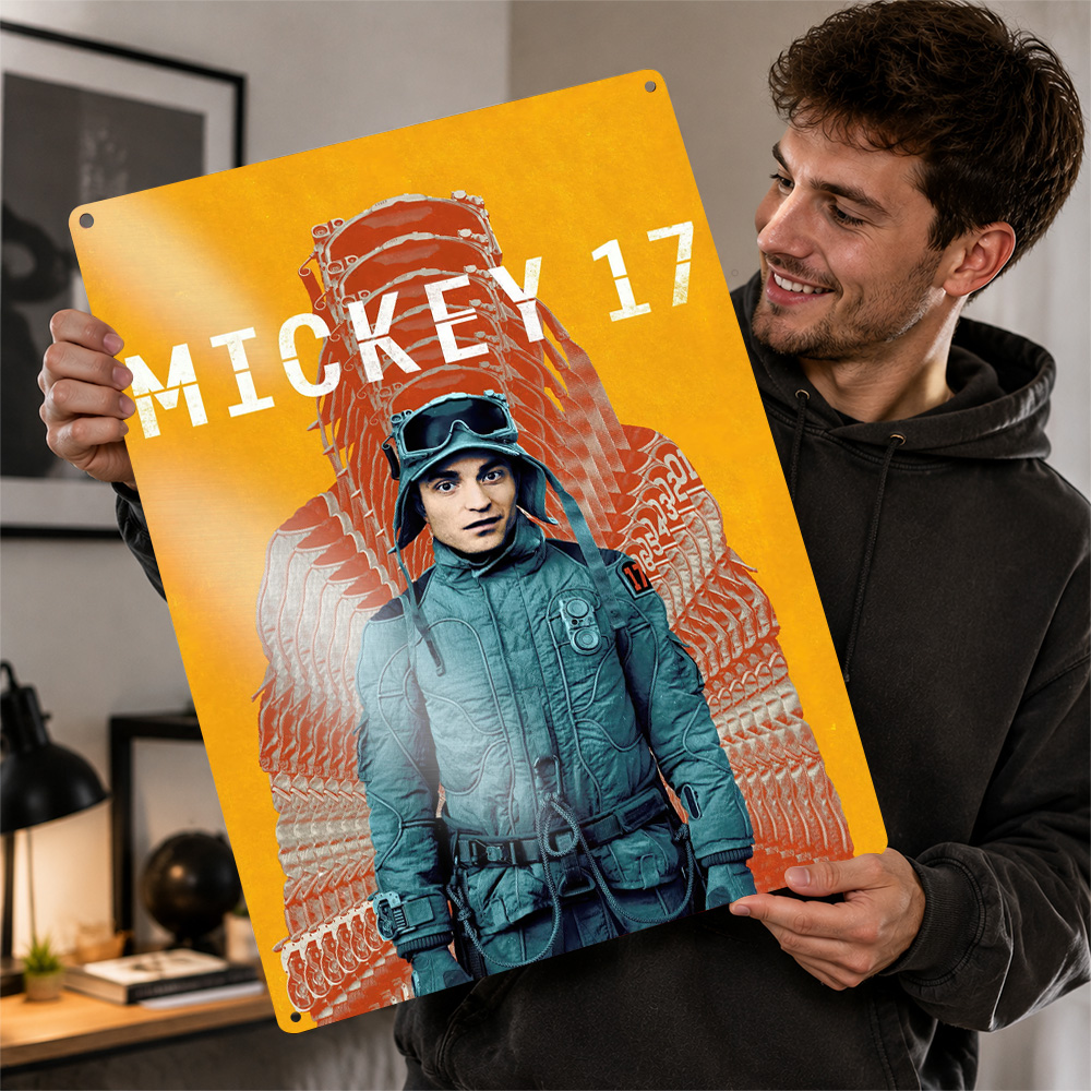 Home Cinema Gifts - Pôster de Metal do Filme Mickey