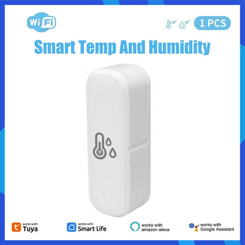 Home Cinema Alexa - Sensor de Temperatura WiFi Tuya, Termômetro