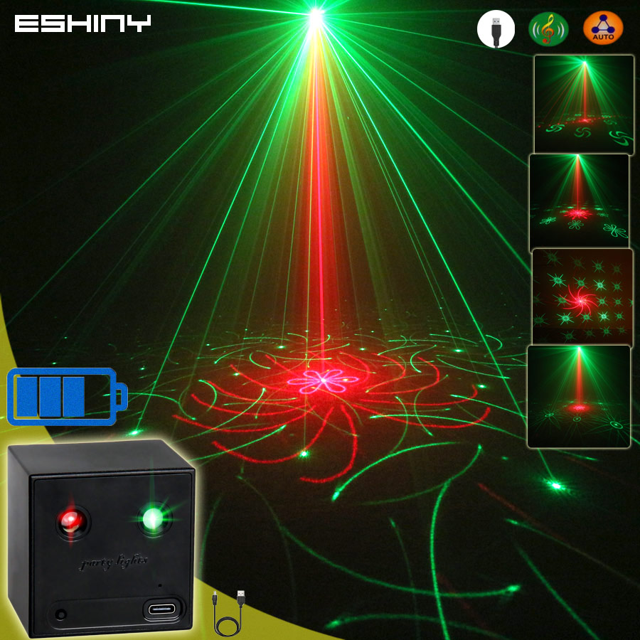 Home Cinema Led Projector - Eshiny mini 2 em 1 recarregável