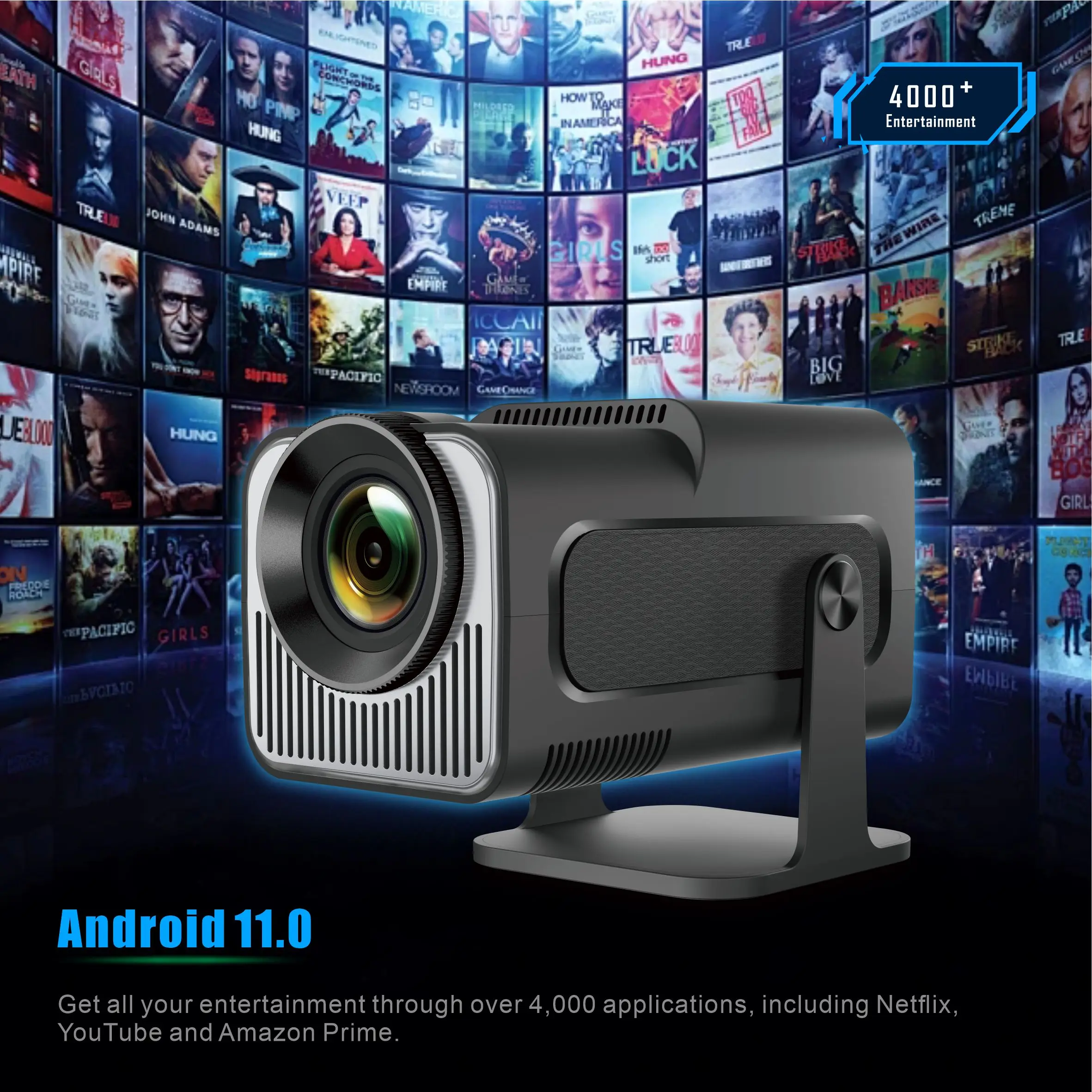 Projetor Salange HY320 MINI An - Home Cinema Focal avaliação e preço