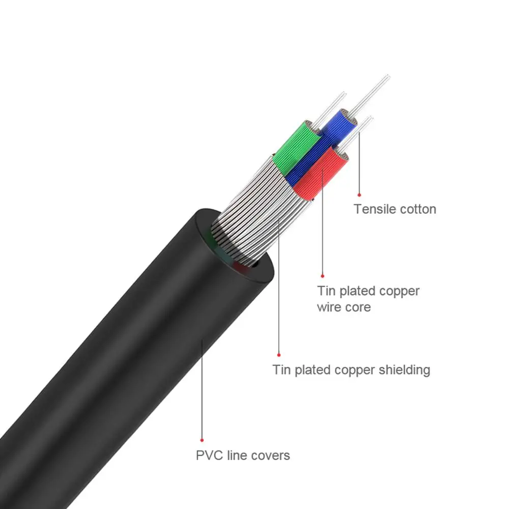 Cabo RCA QGeeM 2RCA para 3.5mm - Home Cinema Hall avaliação e preço