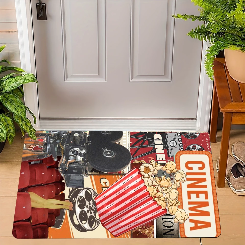Tapete de porta com tema de ci - Home Cinema Tickets avaliação e preço