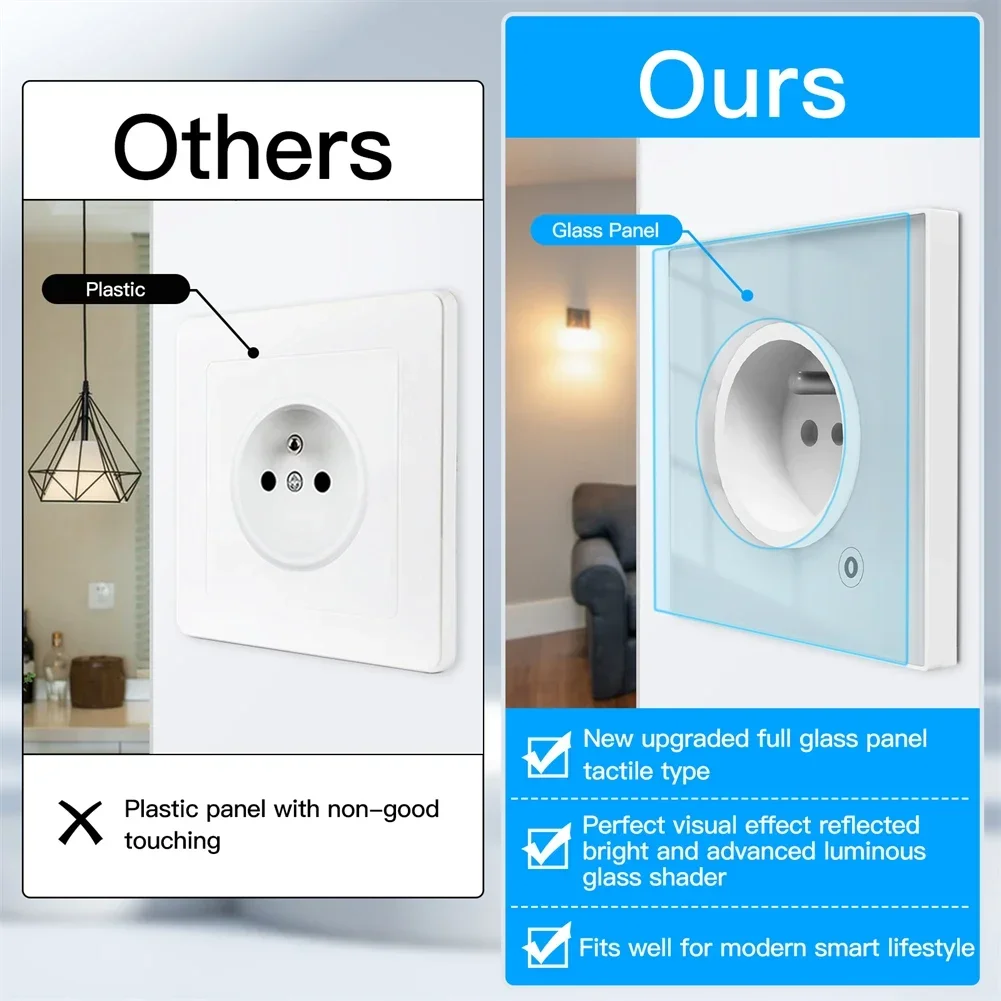 Soquete de Parede WIFI Painel  - Home Cinema Alexa avaliação e preço