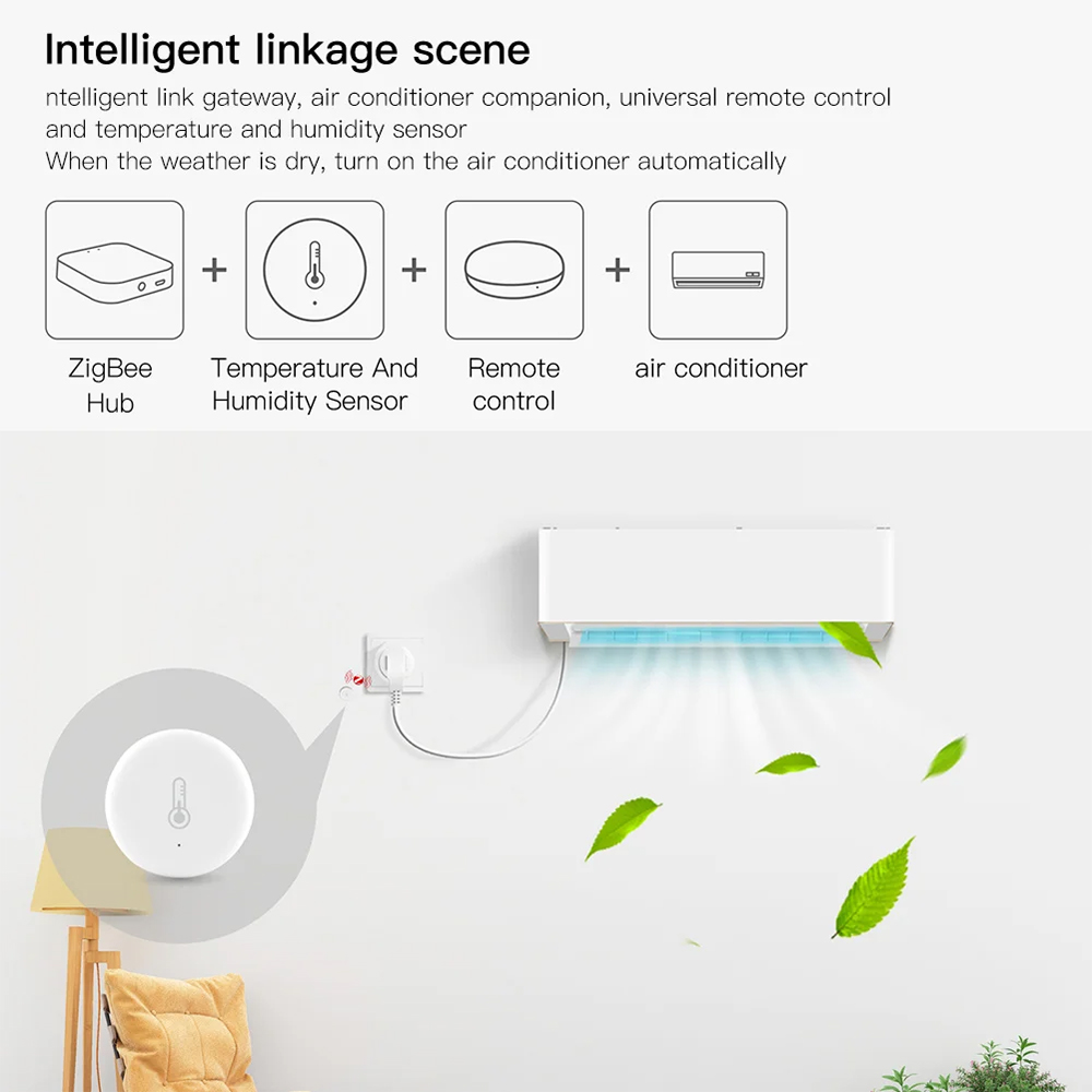 Tuya inteligente zigbee sensor - Home Cinema Alexa avaliação e preço