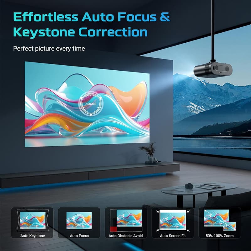 Projetor Huaweishi L007 2025 4 - Home Cinema Focal avaliação e preço