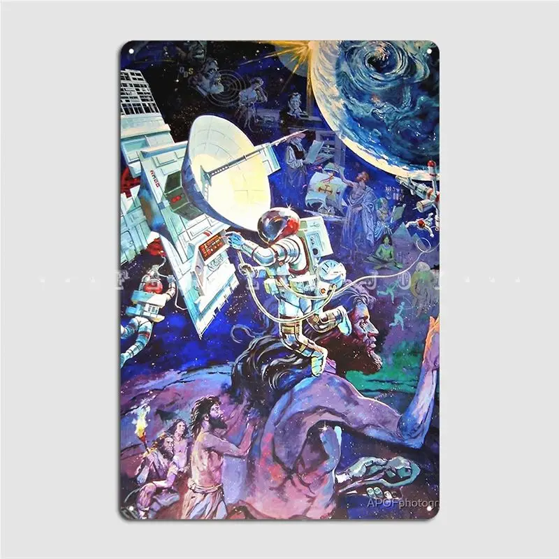 Nave espacial terra mural sina - Home Cinema Wall Design avaliação e preço
