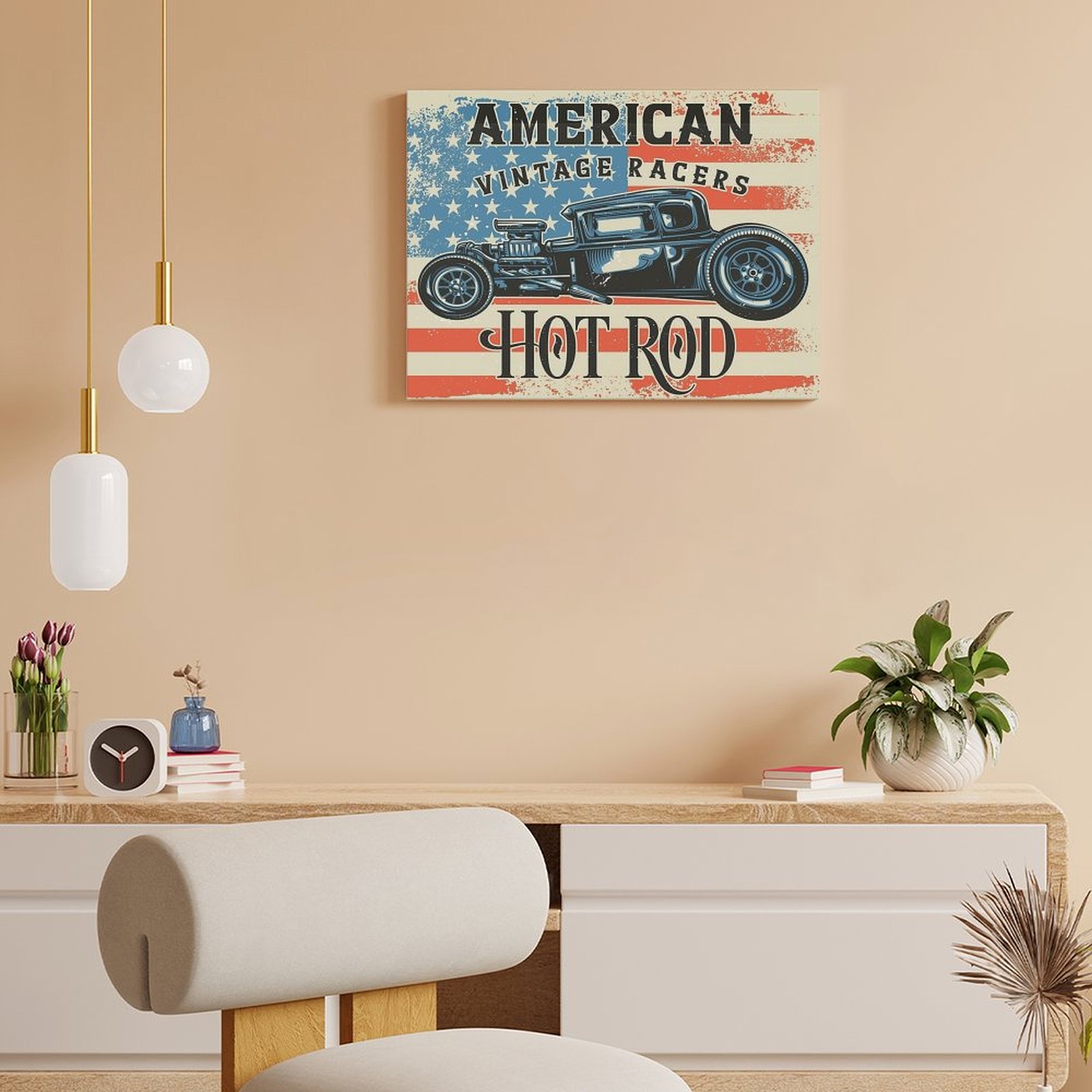 American Hot Rod Pintura em te - Home Cinema In avaliação e preço