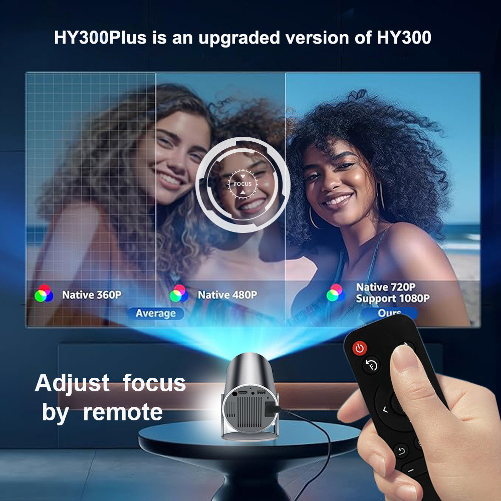 Projetor Portátil DITONG HY300 - Home Cinema Led Projector avaliação e preço