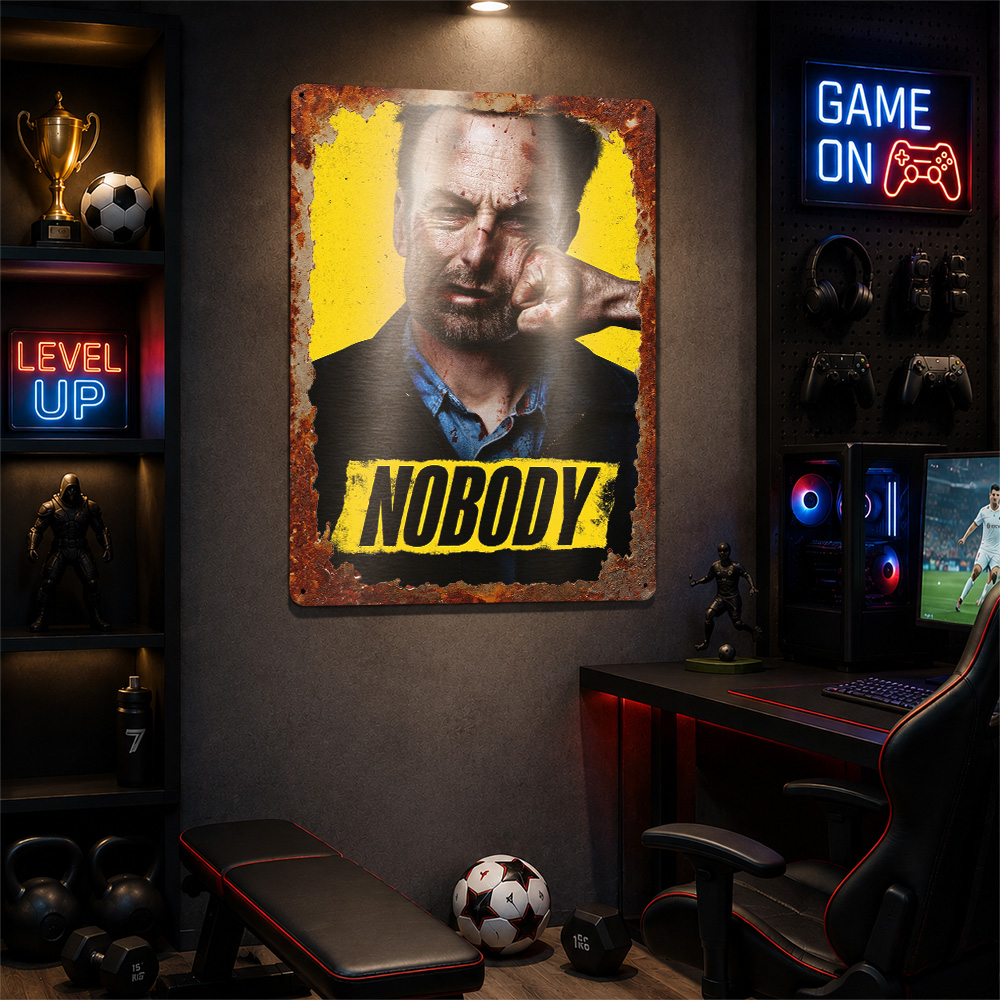 Pôster de Metal do Filme Nobod - Home Cinema Gifts avaliação e preço