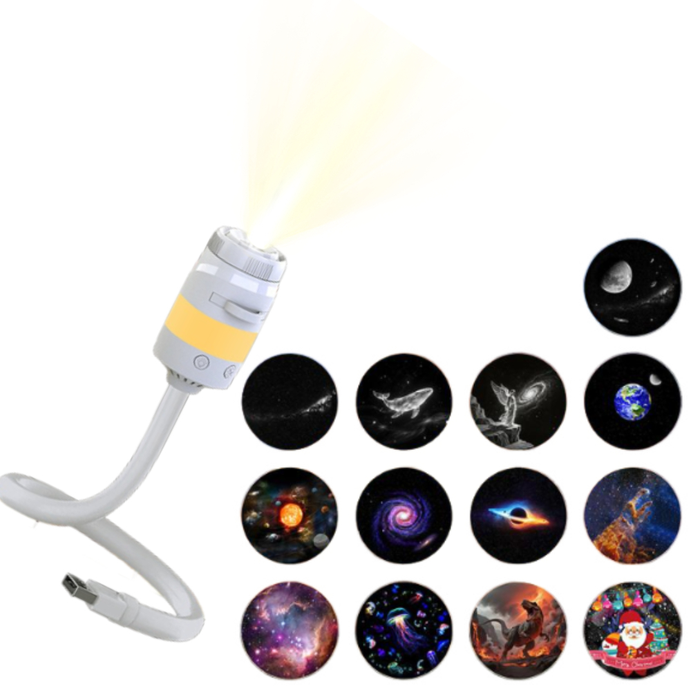Projetor USB de Galáxia com Lu - Home Cinema Led Projector avaliação e preço