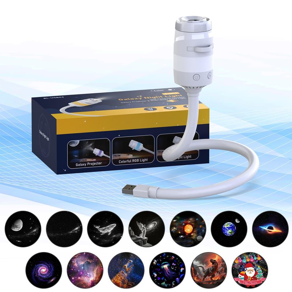 Projetor USB de Galáxia com Lu - Home Cinema Led Projector avaliação e preço