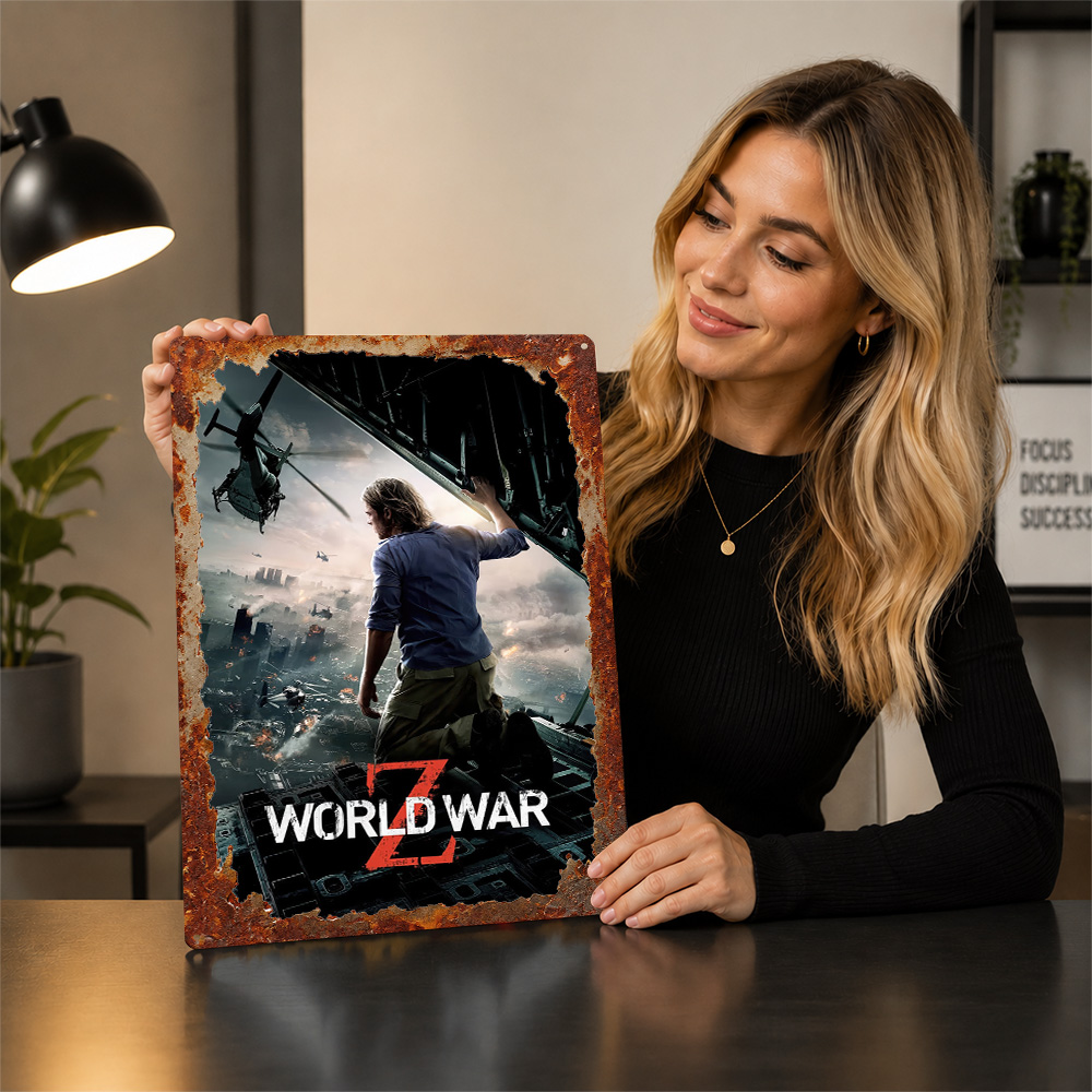Pôster do Filme World War Z Ar - Home Cinema Gifts avaliação e preço