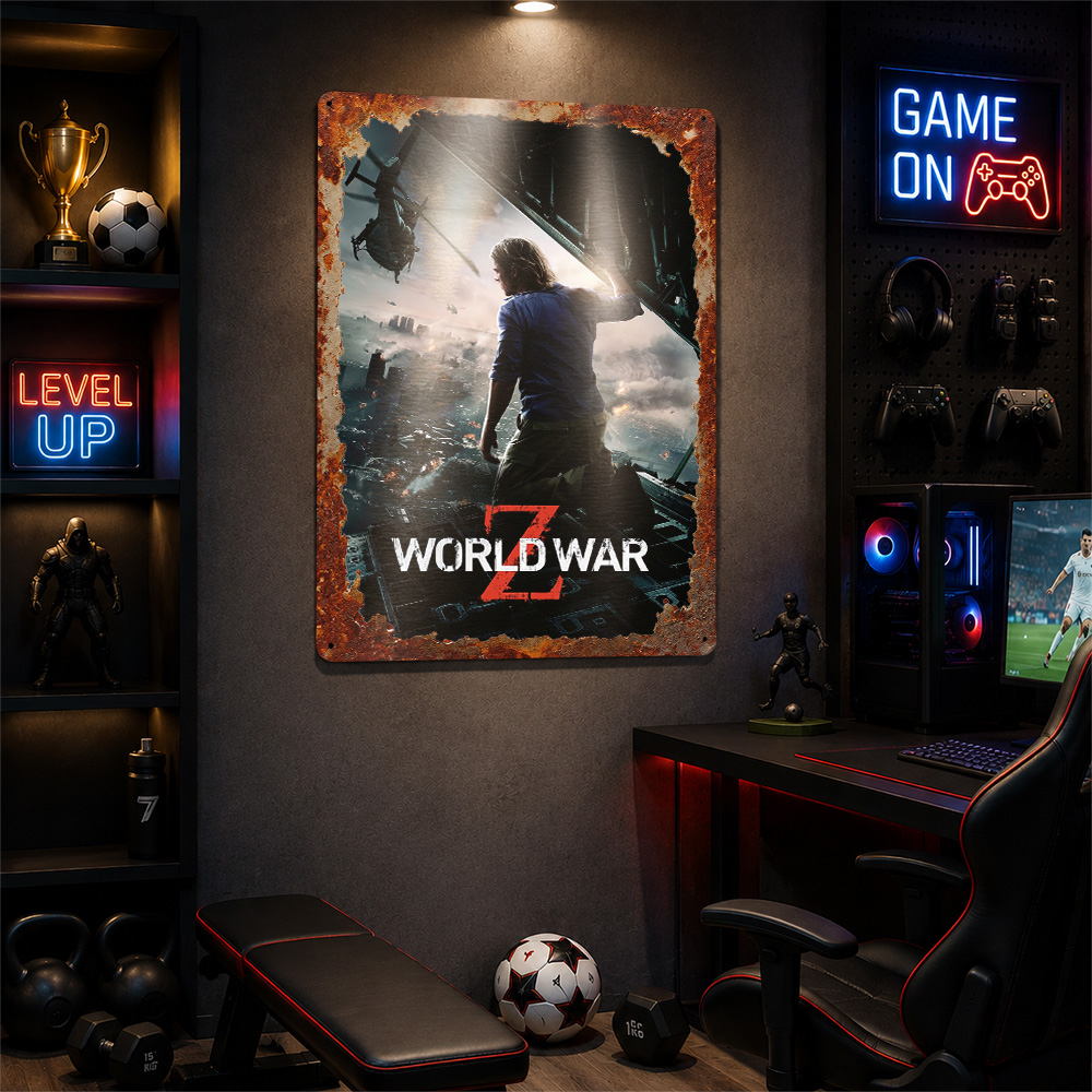 Pôster do Filme World War Z Ar - Home Cinema Gifts avaliação e preço