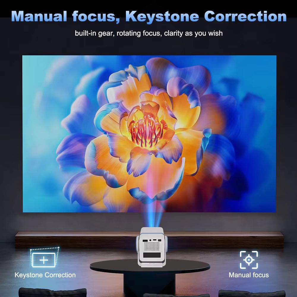 Projetor DESS Android 13 Dual  - Home Cinema Focal avaliação e preço