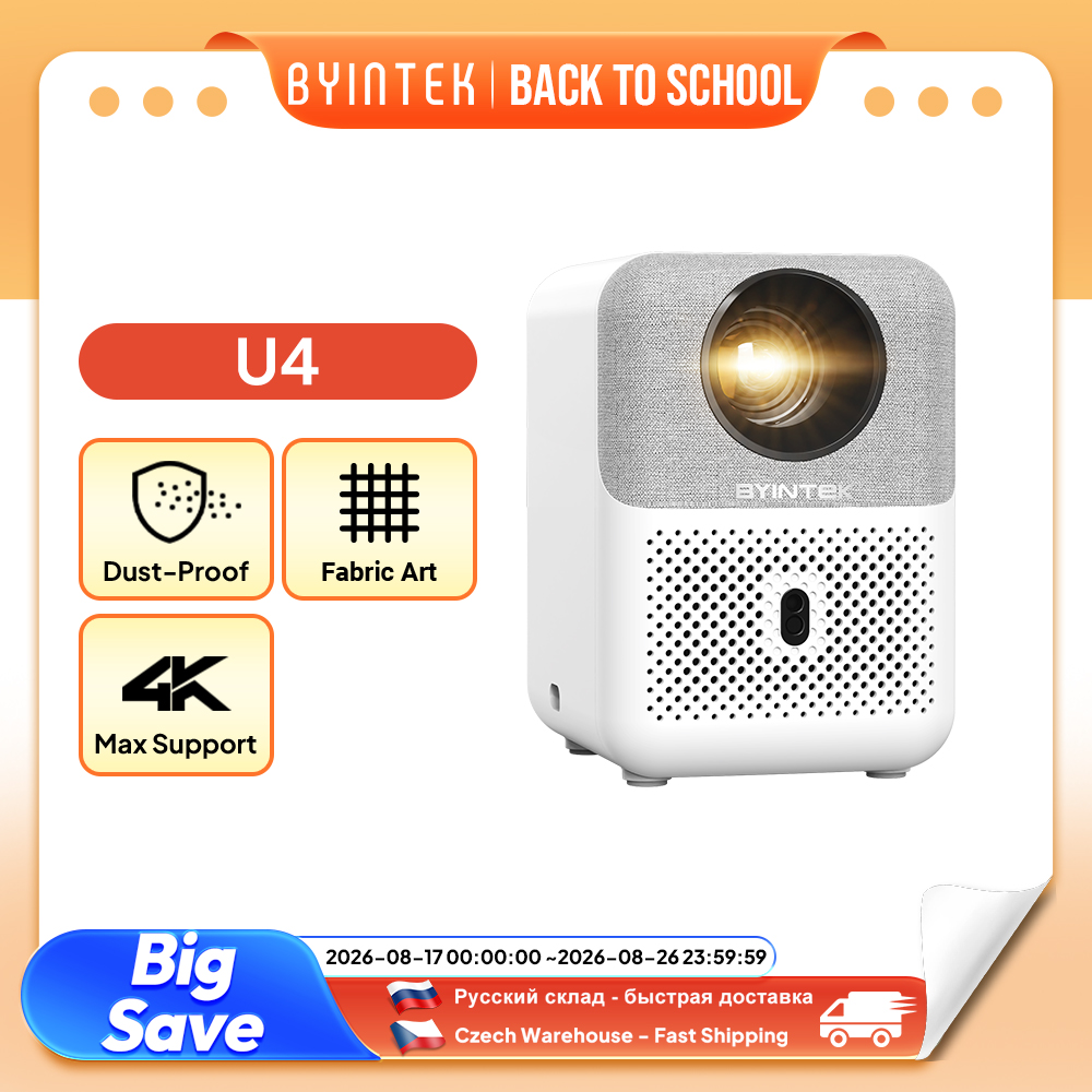 Projetor Mini Full HD BYINTEK  - Home Cinema Led Projector avaliação e preço