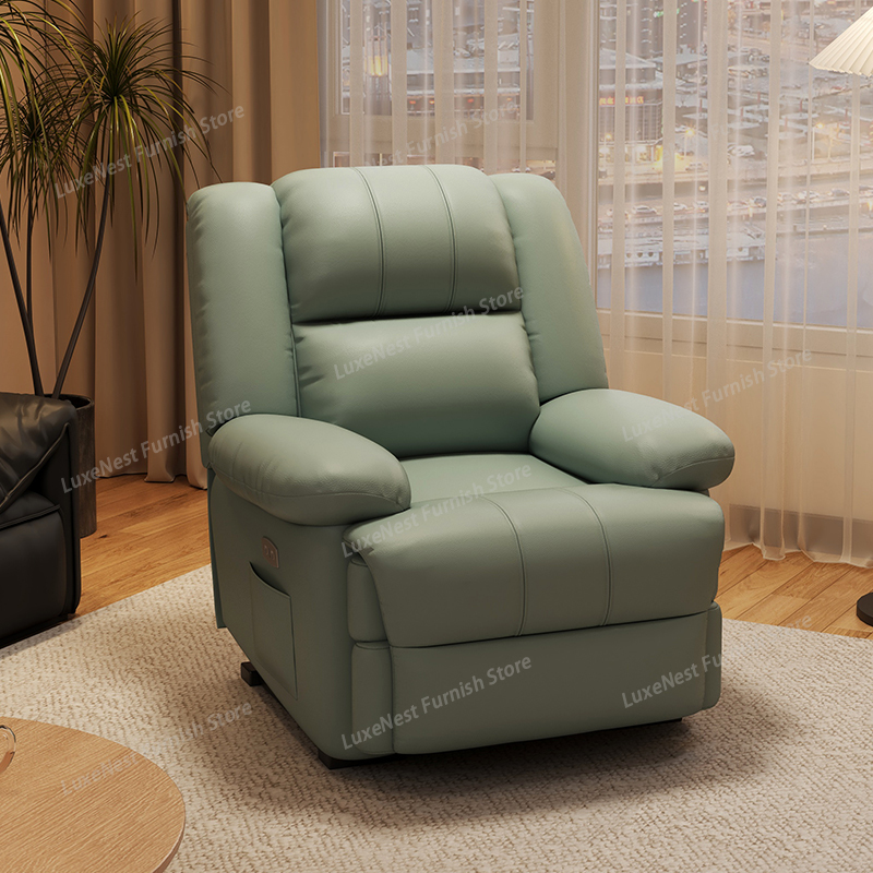 Sofás reclináveis ​​elétricos  - Home Cinema Chairs avaliação e preço