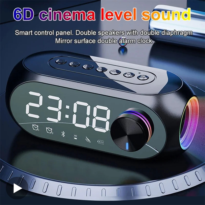 Despertador rádio fm bluetooth - Home Cinema Chairs avaliação e preço
