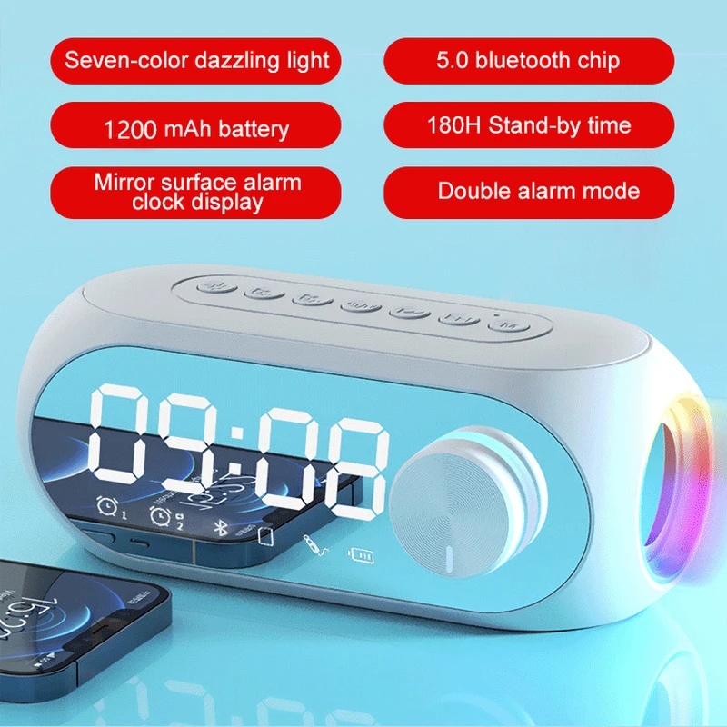 Despertador rádio fm bluetooth - Home Cinema Chairs avaliação e preço