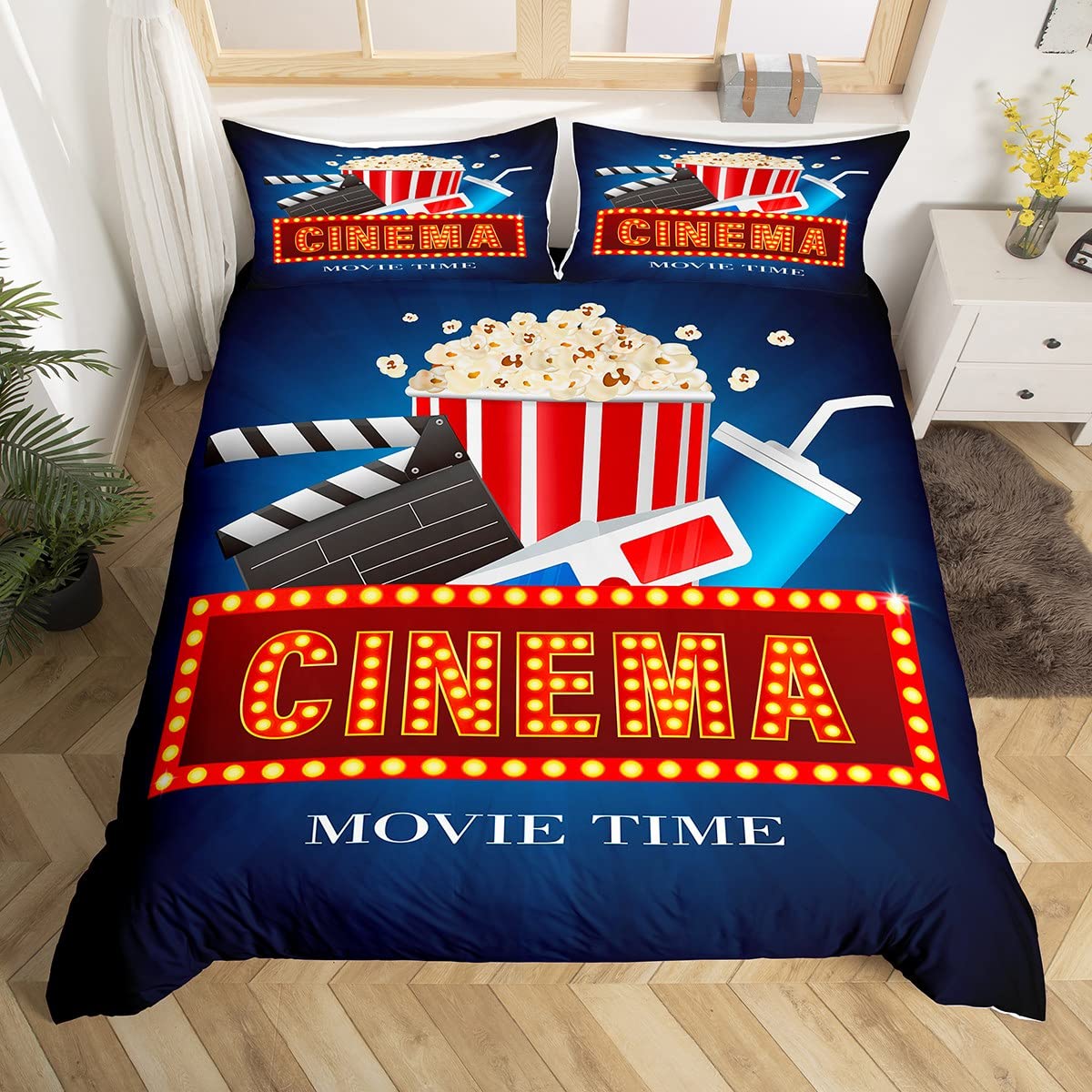 Capa de Edredom Vintage com Te - Home Cinema Tickets avaliação e preço