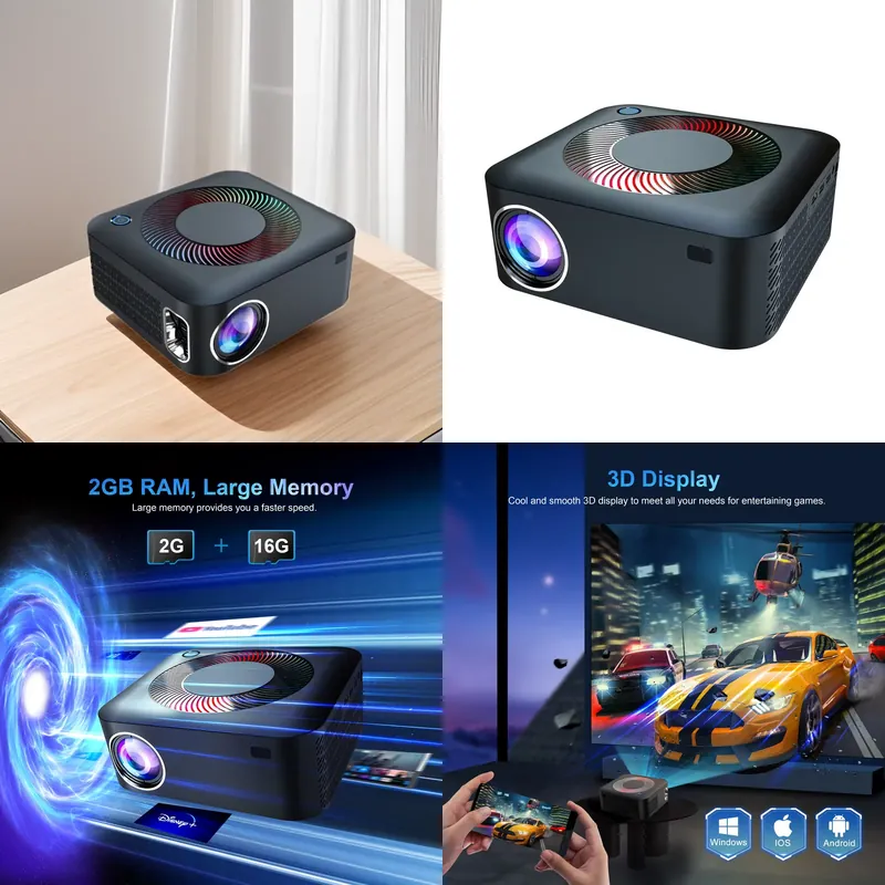 Projetor XNANO X5 por Atacado, - Home Cinema In avaliação e preço