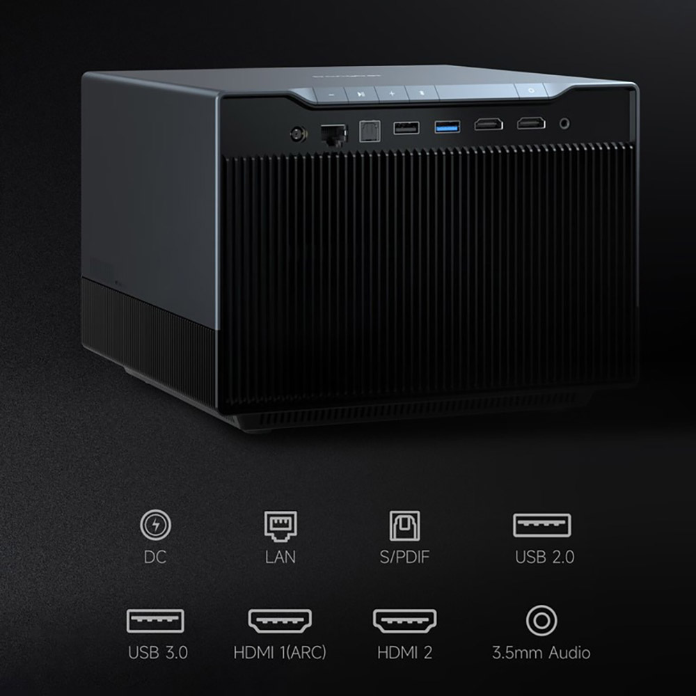 Projetor F6 4K Max 8K 4 LED Pr - Home Cinema Led Projector avaliação e preço