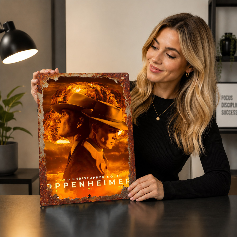 Pôster do Filme Oppenheimer, A - Home Cinema Gifts avaliação e preço