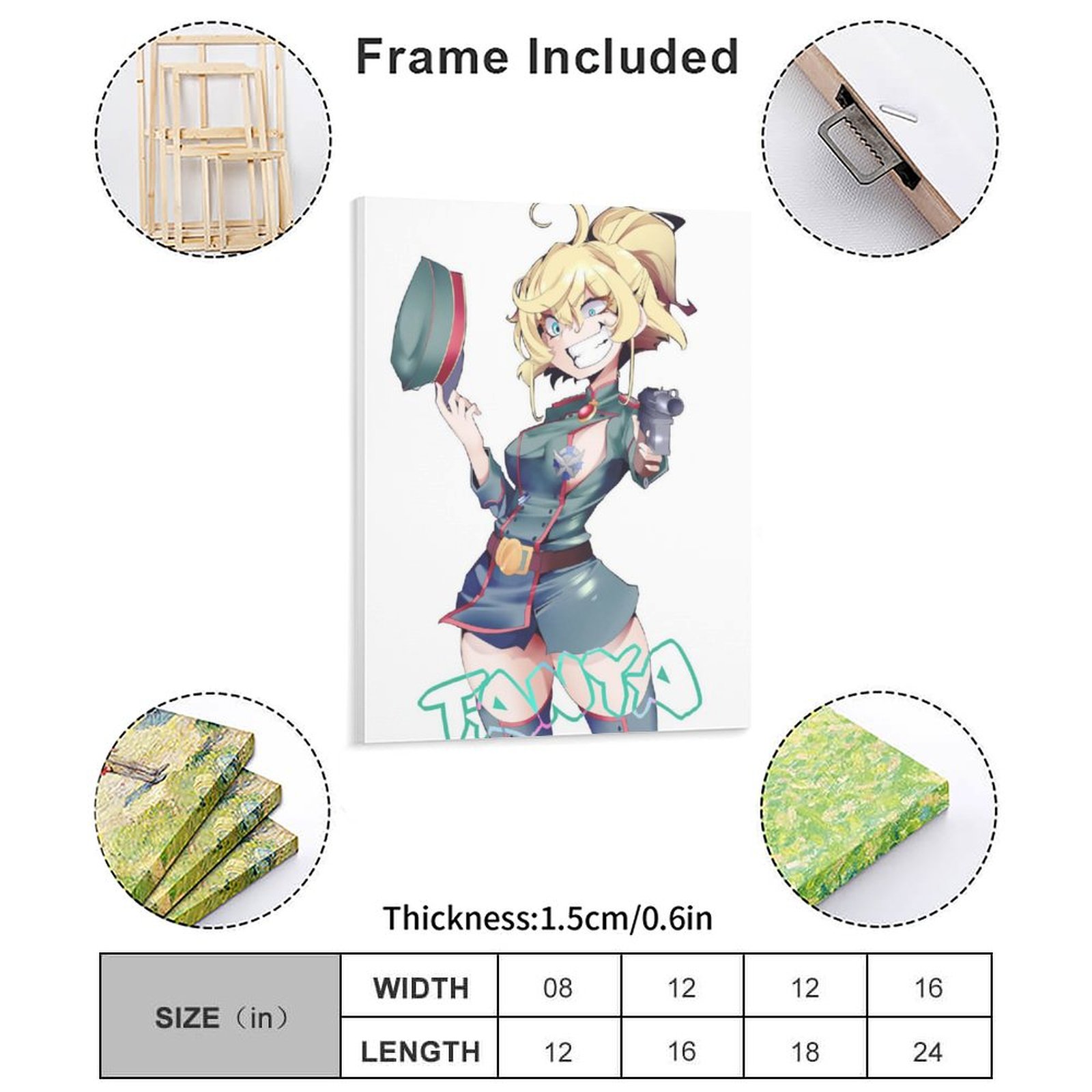 Saga de tanya o mal cartaz pin - Home Cinema In avaliação e preço