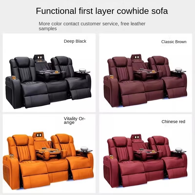 Conjuntos de Sofás Reclináveis - Home Cinema Chairs avaliação e preço
