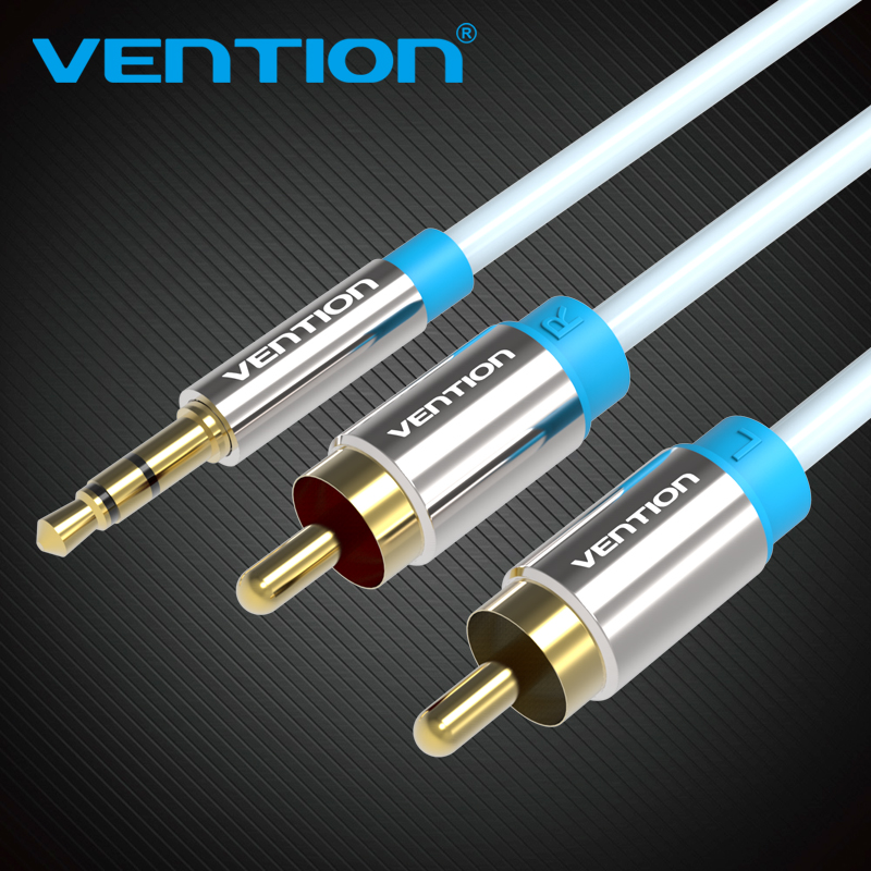Vention cabo rca 3.5 para 2rca - Home Cinema Hall avaliação e preço