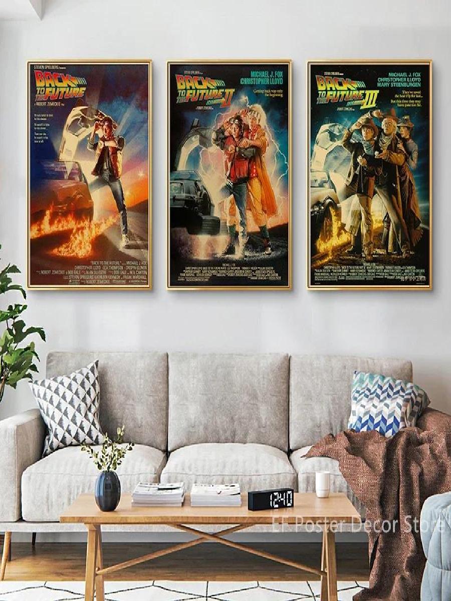 Pôster de filme vintage de vol - Home Cinema Wallpaper avaliação e preço